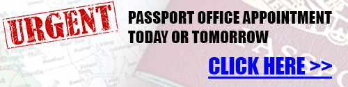 emergency passport appointment